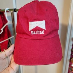 Brandy Melville John Galt red darling cap